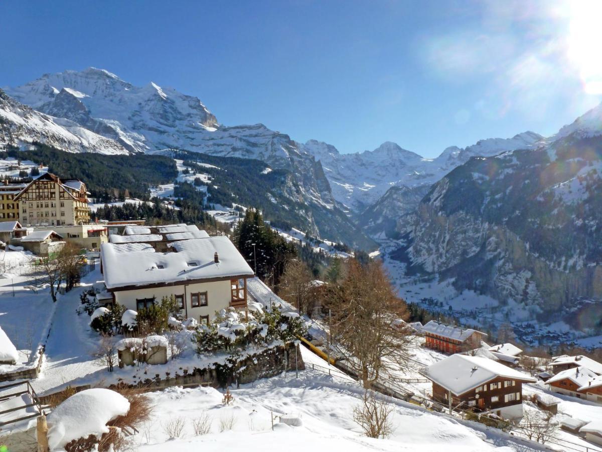 Apartment Rustica By Interhome Wengen Buitenkant foto